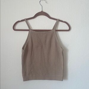 Z Supply Sleeveless Knit Tank Top - Taupe